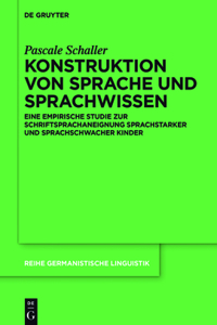 Konstruktion von Sprache und Sprachwissen