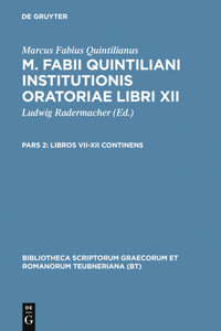 Libros VII-XII Continens