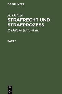 Strafrecht und Strafprozeß