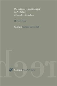 Die Sukzessive Zustandigkeit Im Verfahren in Sozialrechtssachen