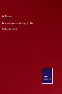 Der italienische Krieg 1859