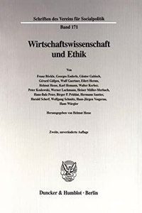 Wirtschaftswissenschaft Und Ethik