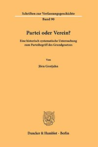 Partei Oder Verein?