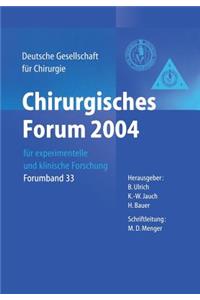 Chirurgisches Forum 2004