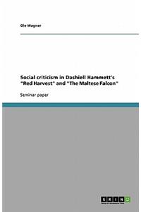 Social criticism in Dashiell Hammett's 
