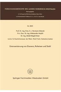 Entarsenisierung Von Eisenerz, Roheisen Und Stahl