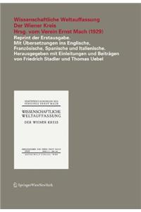 Wissenschaftliche Weltauffassung. Der Wiener Kreis. Hrsg. Vom Verein Ernst Mach. (1929)