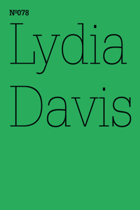 Lydia Davis: Two Former Students: 100 Notes, 100 Thoughts: Documenta Series 078