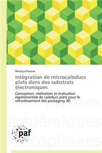 Intégration de Microcaloducs Plats Dans Des Substrats Électroniques