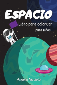 Espacio Libro para colorear para niños