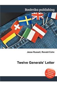 Twelve Generals' Letter