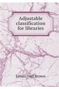 Adjustable Classification for Libraries