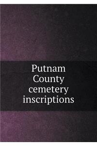 Putnam County cemetery inscriptions