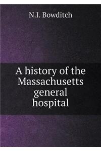 A History of the Massachusetts General Hospital