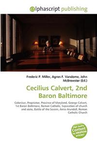 Cecilius Calvert, 2nd Baron Baltimore