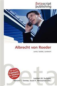 Albrecht Von Roeder