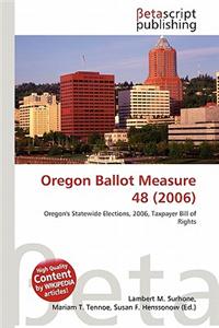 Oregon Ballot Measure 48 (2006)