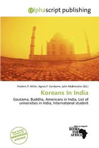 Koreans in India