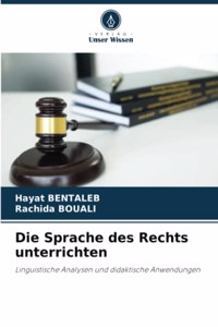 Sprache des Rechts unterrichten