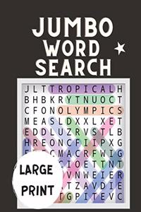Jumbo Word Search Large Print