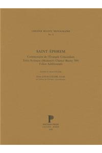 Saint Ephrem. Commentaire de l'Evangile Concordant. Texte Syriaque (Manuscript Chester Beatty 709). Expanded and Revised Edition