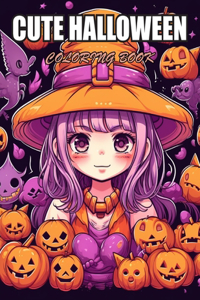 Cute Halloween Coloring Book