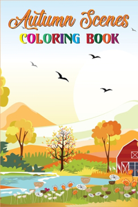 Autumn Scenes Coloring Book