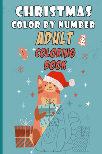 Christmas Color by Number Adult Coloring Books