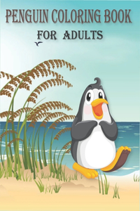 Penguin Coloring book For Adults