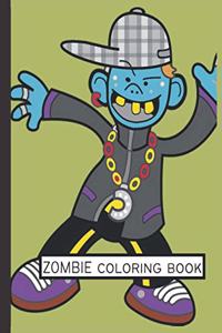 Zombie Coloring Book