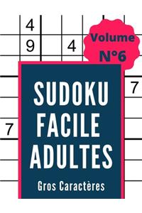 Sudoku Facile pour Adultes (Volume 6)
