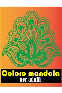 Coloro mandala per adulti