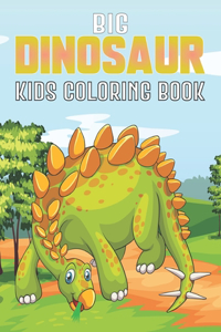Big Dinosaur Kids Coloring Book