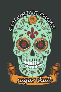 sugar skull coloring pages