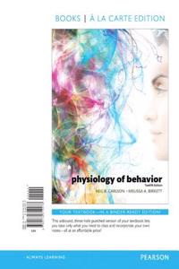 Physiology of Behavior, Books a la Carte Edition