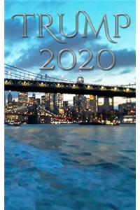 Trump-2020 NYC writing Drawing Journal.