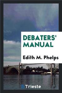 Debaters' Manual