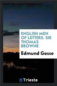 Sir Thomas Browne