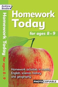 Homework Today for Ages 8-9 Paperback â€“ 1 January 2003