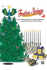 Festive Strings for String Quartet or String Orchestra