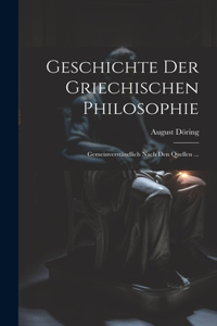 Geschichte Der Griechischen Philosophie
