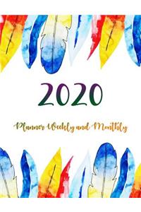 2020 Planner Weekly and Monthly