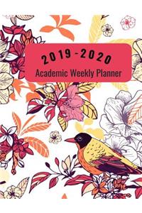 2019-2020 Academic Weekly Planner
