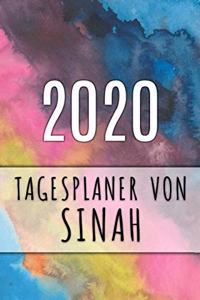 2020 Tagesplaner von Sinah