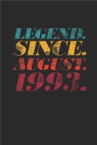 Legend Since August 1993