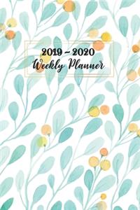 2019-2020 Weekly Planner
