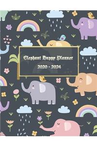 Elephant Happy Planner 2020-2024