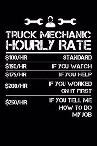 Truck Mechanic Hourly Rate