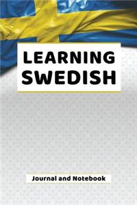 Learning Swedish Journal and Notebook