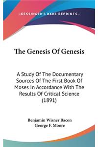 The Genesis Of Genesis